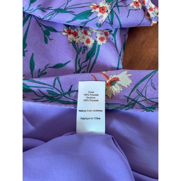 ASTR The Label Pandora Purple Floral Long Maxi Dress Wedding Guest Sleeveless - Picture 7 of 10